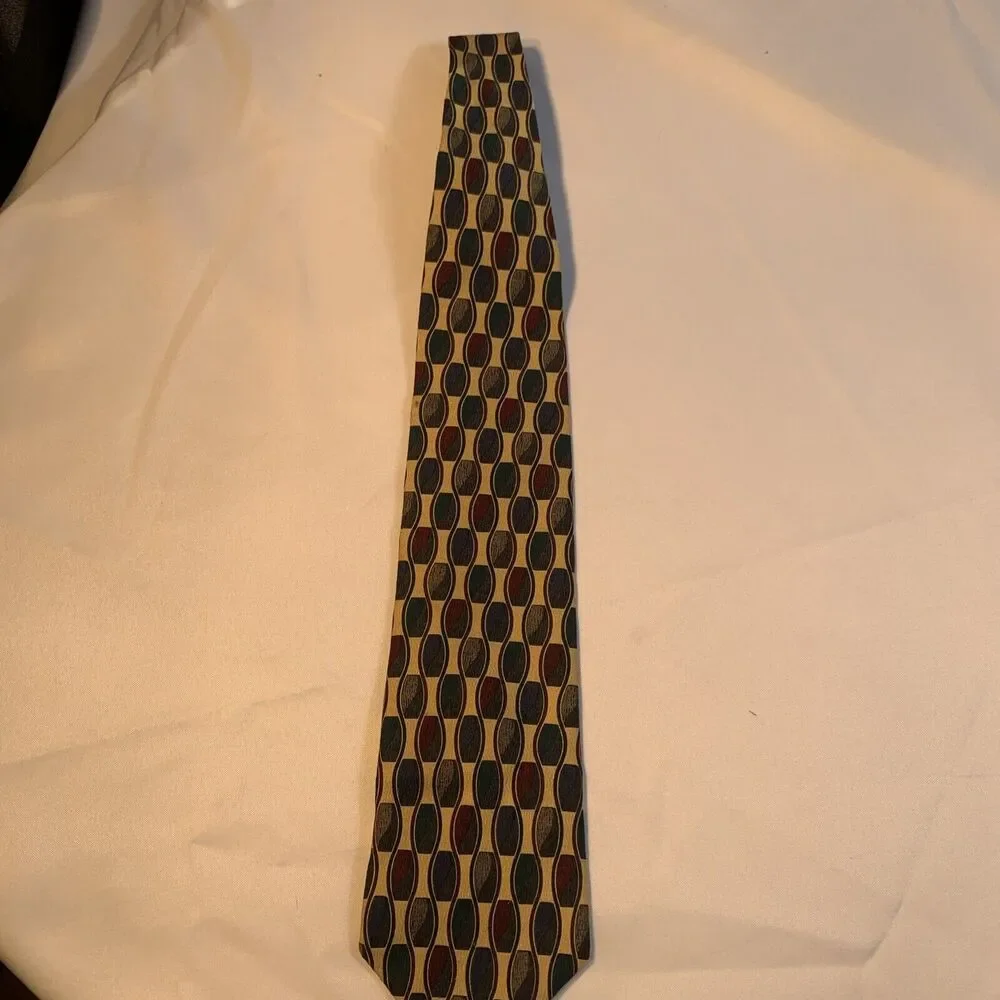 USA‎ Patterned Men's Neck Tie Polyester